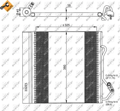 NRF 35720 Smart City Coupe 0.6 98-Condenserwith Dryer 