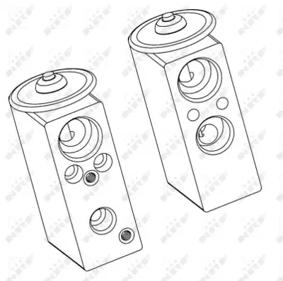 NRF 38365 Fıat Stilo 1.9d 02-Expansion Valves 46723469