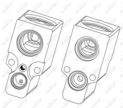 NRF 38369 Detantor Renault  Megane I 7701040563