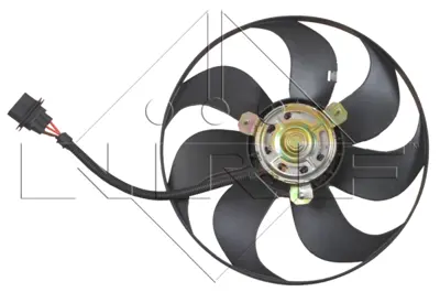 NRF 47064 Vw Golf 1.4 98-Fan Complete 1J0959455M 6X0959455C