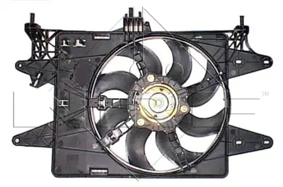 NRF 47232 Fıat Doblo 1.4 01-Fan Complete 51774951