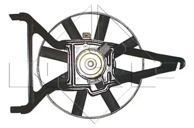 NRF 47326 Fan Motoru Davlumbazlı P106 Iı Saxo 1,4 8v / 1,6 8v Klımasız 125457