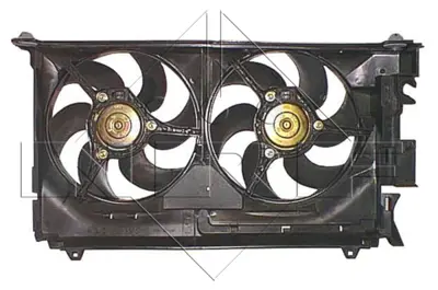 NRF 47346 Fan Motoru Cıftlı Komple Cercevelı P306 Xsara 2,0 8v / 1,8 8v / 1,4 8v / 1,6 8v  Klımalı 220w 1308N9