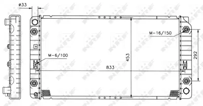 NRF 50212 Motor Su Radyatoru Buıck Roadmaster (V8) (Two Toc) 52472465