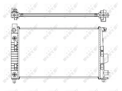 NRF 50446 Motor Su Radyatoru Mercedes A-Serıes 1.4 98- A1685001602