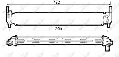 NRF 53126 Vw Polo 1.2 09-Radiator 6R0145805H