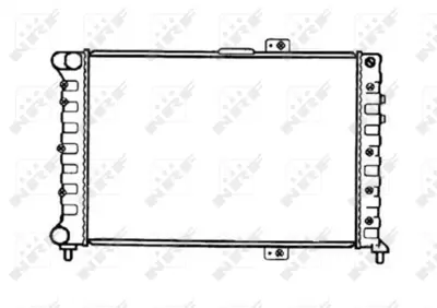 NRF 53241 Motor Su Radyatoru Alfa Romeo 166 2.0 99- 