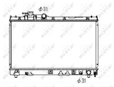 NRF 53352 Toyota Celica 2.0 94- 164007A060