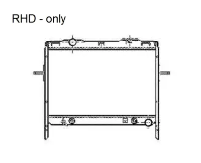 NRF 53369 Kıa Sorento 2.5d 03-Radiator 253103E300