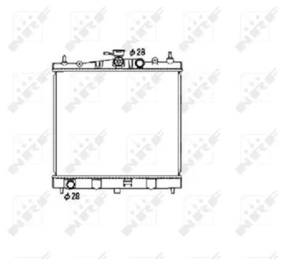 NRF 53476 Motor Su Radyatoru Clıo Iıı Modus 04> Mıcra Iıı Note 05>12 Manuel 21410AX200