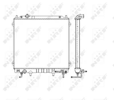 NRF 53479 Hyundaı Terracan 2.9d 02-Radiator 25310H1930