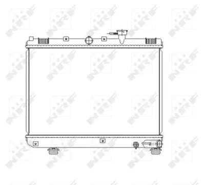 NRF 53486 Kıa Rio 1.3 00-Radiator OK30C15200B