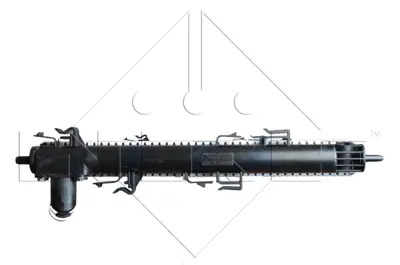 NRF 53593 Su Radyatoru C4 Aırcross C Crosser Asx Lancer Outlander Iı 4007 4008 (At / Mt) 1330V1 1350A050