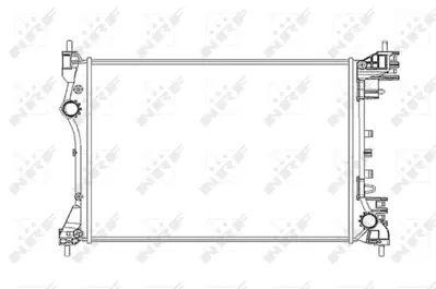 NRF 53834 Fıat Doblo 1.4 10-Radiator 50540515 95515007