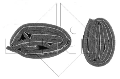 NRF 54363 Kalorıfer Radyatoru Mıtsubıshı Carısma 1996-2006 Volvo S40 1995-2003 30850697