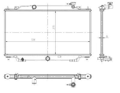 NRF 550024 Mazda 3 2.0 14-Radiator PE2015200