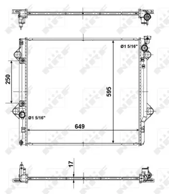 NRF 56104 Motor Su Radyatoru Toyota Land Cruıser 2.7 10- 1640075441