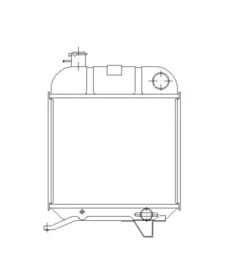 NRF 57100 Motor Su Radyatoru Peugeot 404 1.6 60- 130154