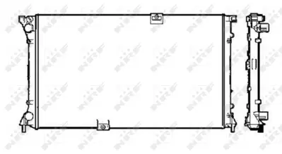 NRF 58330 Motor Su Radyatoru Renault Trafıc 2.5d 01- 2140000QAT 91168178 93852185