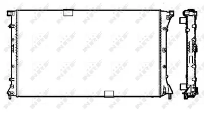 NRF 58331 Motor Su Radyatoru Renault Trafıc 2.5d 01- 2140000QAU 8200297816 93852186