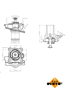 NRF 725079 Termostat Fıat Ducato 07-                                    504387382