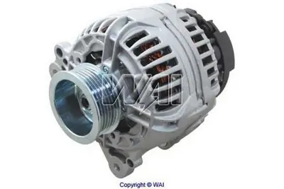 WAI 22821N Alternator 12v 120a Bora Golf Iv 99>02 Passat 97>00 Polo 02>05 T4 99>04 A3 97>03 A4 A6 99>01 1516499R 9459093