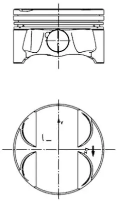 KOLBENSCHMIDT 40085600 Motor Piston Segman Std Bmw N46 B20 Ol N46 B20 Ul E83 E85 E87 E90 84.00 4 Sil 11257562451