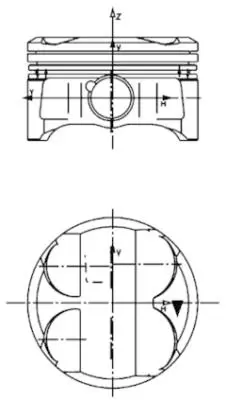 KOLBENSCHMIDT 40086600 Motor Piston Segman Std Bmw N42 B18-B20 N45 B20 N46 B20 E46 E87 E90 E92 84.00 4 Sil 11257562453