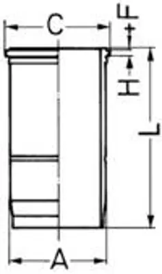 KOLBENSCHMIDT 40100960 Pıston + Segman Veya Kıt                         85103626