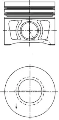 KOLBENSCHMIDT 40387600 Motor Piston Segman Std A4-A6 2.0tdi 26pim 81.00 Blb-Bna-Brd-Bre-Brf-Buy-Bva-Bvf-Bvg-Avz Cyl 3G107065E 3G107065J