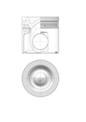 KOLBENSCHMIDT 41518600 Pıston + Segman Veya Kıt                                    1791992