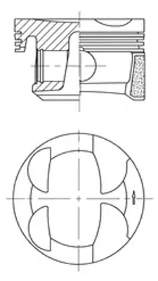 KOLBENSCHMIDT 41705600 Motor Pıston Segman (Std) P3008 P2008 Partner Tepe 207 P308 P508 P208 P5008 C3 Pıcasso C4 C4 Pıcasso 11257589348 7137720000