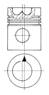 KOLBENSCHMIDT 99408600 Pıston + Segman Veya Kıt                        