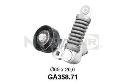 NTN / SNR GA358.71 Alternator Gergı Rulmanı Kutuklu 206 Tu3jp (1,4 8v) 1,6 00> Xsara Iı Tu Motor Xsara Pıcasso Tu5jp (1 575152 96218349