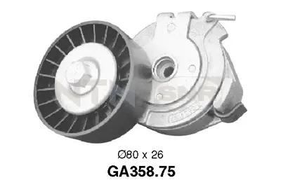 NTN / SNR GA358.75 Alternator Gergı Rulmanı 145 156 166 Gt 2.0 / 2.5 / 3.0 / 3.2 97> 60813307