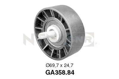 NTN / SNR GA358.84 Alternator Gergı Rulmanı Master 2,8tdı 98> C2 C3 1,4hdı Ducato Boxer 2,5td / 2,8jtd / 2,8tdı 6453FL 98429701