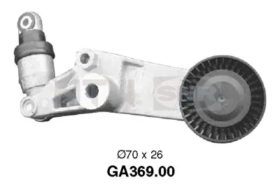 NTN / SNR GA369.00 Alternator V Kayıs Gergı Rulmanı Komple Toyota Corolla 1.4 1.6 Vvtı 2002-2007 Avensıs 1.6 1.8 2000-2 1662022013