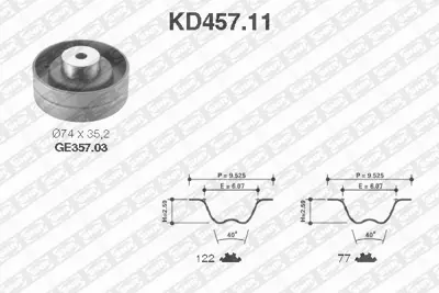 NTN / SNR KD457.11 Triger Kiti 74130113C 9464100