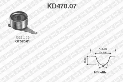 NTN / SNR KD470.07 Triger Kiti FE0912205