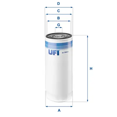 UFI 23.144.01 Yağ Filtresi 1174420