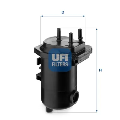 UFI 24.014.00 Yakıt Filtresi Mgn Iı 1.5dcı 02- - Scenıc Iı 1.5 Dcı 03- Delıksız 8200458420