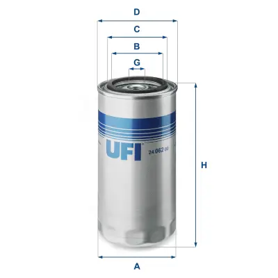 UFI 24.062.00 Yakıt Filtresi 