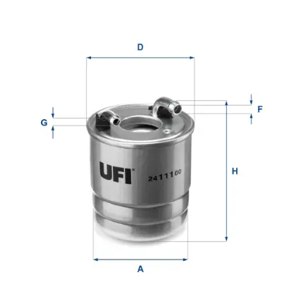 UFI 24.111.00 Yakıt Filtresi A6420920301