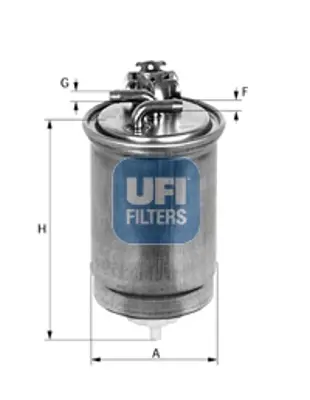 UFI 24.418.00 Yakıt Filtresi 46533026