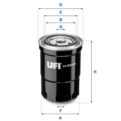 UFI 24.423.00 Yakıt Filtresi XE132525