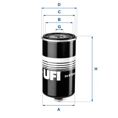 UFI 24.473.00 Diesel Man 