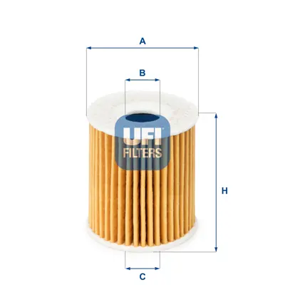 UFI 25.035.00 Yağ Filtresi A1601840225