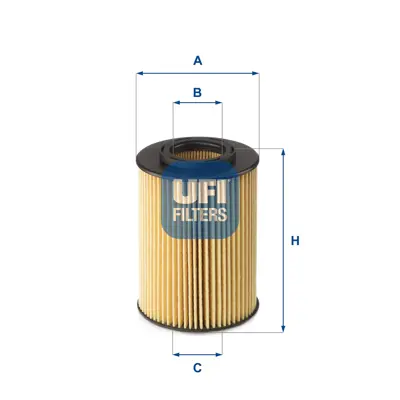 UFI 25.075.00 Yağ Filtresi 2632027401