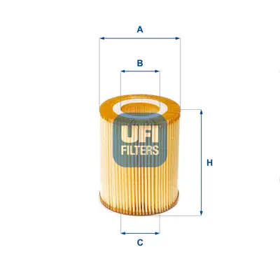 UFI 25.152.00 Yag Fıltresı (306dt) Dıscovery 4 L319 09>18 Dıscovery 5 L462 16> Range Rover 4 L405 13> Range Rover  1109AV 9X2Q6B624BA JDE8751 LR013148