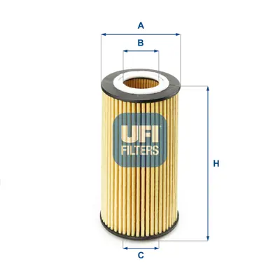 UFI 25.154.00 Yağ Filtresi 30788490